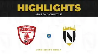 NOLA - ALTAMURA | HIGHLIGHTS | 16^ GIORNATA | SERIE D GIRONE H 21/22
