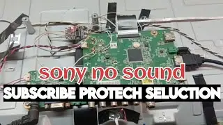 sony led tv no sound problem seluction klv32r202f no sound audio bord installaction
