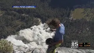 New Detail Surface After Two Major Rock Slides At Yosemite