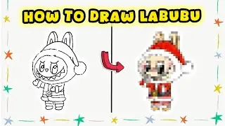 How to Draw Labubu Monster &ndash; Cute Toy Character Drawing Guide
