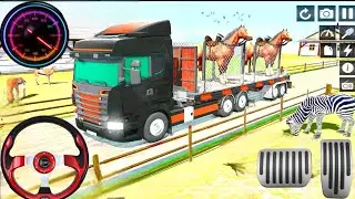 Wild Animals Cargo truck transport Games - Animals truck transport Game - Andriod Gameplay