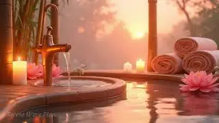 Sleep Sanctuary 💤 All-Night Healing Fountain Music