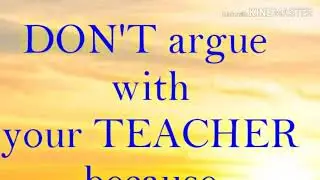 Student thought