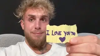 Jake Paul Reaction to Tyron Woodley Tattoo 😂