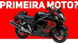Suzuki HAYABUSA como PRIMEIRA MOTO? Tá maluco?