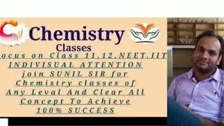 Class 12 alcohol, phenol, ether by sunil sir chemistry