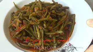 PKU’lu Ceylin/ Yeşil Fasulye yemeği tarifi. / Green Bean Recipe
