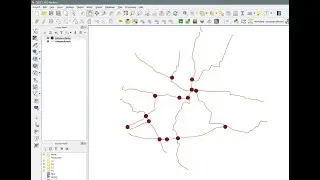 QGIS - Line Intersections - Create point at line crossing each other or at line intersection