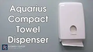 Kimberly Clark Aquarius Compact Fold (C Fold) Hand Towel Dispenser, 70240
