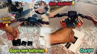 Crazy Girls reaction 😂 || Finally Gopro ki battery aa  gayi 🥰
