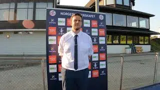 Intervju Stord trener Kim Rønningstad etter sjokkseieren mot FK Haugesund i 1. runde av cupen 2021