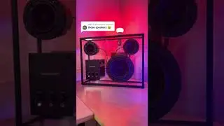 They have a few models to choose from #transparent #speaker #homestudio #bluetoothspeaker #shorts
