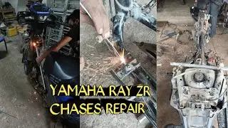 Yamaha Ray zr chases repair #video #yamaharayzr125 