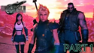 Final Fantasy VII Remake Walkthrough on Hard Difficulty (FF7 Remake PS5 Gameplay) Livestream Part 1