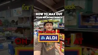 Budget ALDI Grocery Haul (Getting All Micronutrients)