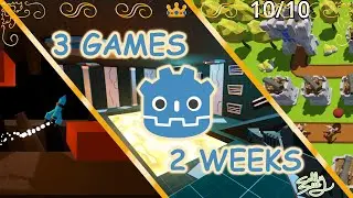 I Made 3 Games in 2 Weeks in Godot 4!