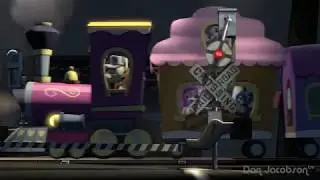 Friendship Express Blasts Horn Through Crossing