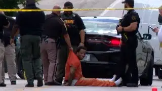 RAW | Orlando Mitchell arrest for allegedly killing Marion Co. Deputy John Durm