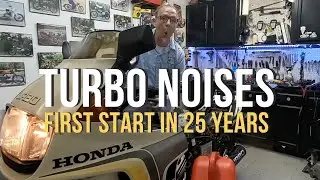 1982 Honda CX500 Turbo Runs After 25 Years