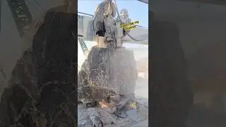 Giant Marble Rock Cutting Process | Satisfying Stone Work