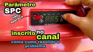 N&atilde;o aparece o par&acirc;metro SPC, controlador elstat ems 55, v&iacute;deo feito por inscrito no canal