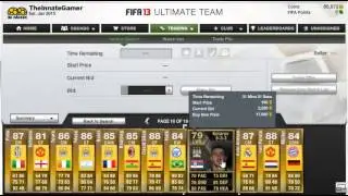 Fifa 13 UT - How to trade with MOTM Cards - Trading to TOTY Ramos