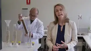 A simple method to visualise the amount of sand, silt, clay and organic matter in a soil sample