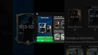 Insane! TOTS Daily Bundle ✨️ 💓 #fcmobile #eafc25 #easports #gaming #football #tots
