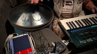 Rav drum and Korg Opsix AMBIENT MELLOW Jam. ACOUSTIC MEETS ELECTRIC / Recorded on my iPad Pro AURIA