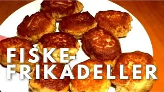 Sprøde fiskefrikadeller af hjemmerørt torskefars - Opskrift # 124