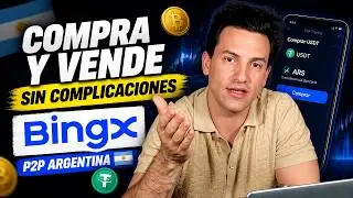 C&oacute;mo comprar y vender criptomonedas en Argentina 2025 | Gu&iacute;a completa P2P BingX