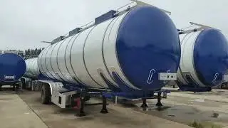 Liquid Tanker Semi Trailer,3 Axle Water Sulphuric Acid Tanker Trailer,Sulfuric Acid Tanker Trailer
