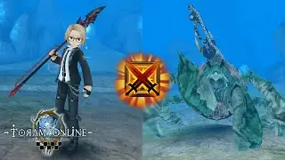 Solo Halberd Vs Yuveria Ultimate (No Decoy No Consumables) - Toram Online