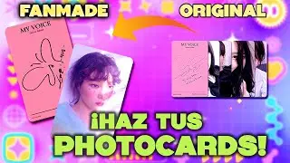 DIY KPOP PHOTOCARDS &iexcl;Haz R&eacute;plicas PERFECTAS de tus Idols Favoritos! Tutorial Completo