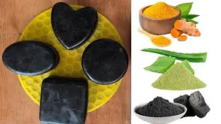 How to Make Handmade Charcoal Soap at Home? 🏠 | घर पर चारकोल साबुन बनाने का आसान तरीका |100%Natural