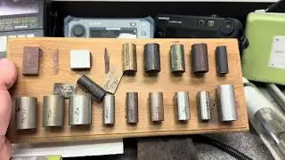 Eddy Current Calibration Standards used for tubing and aircraft NDT inspections.