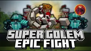 Minecraft: This New Golem Mod is INSANE