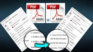 Como DIMINUIR TAMANHO de arquivo PDF (COMPRIMIR PDF)