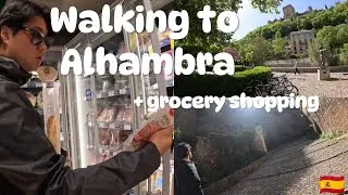 스페인 백패킹 브이로그 (8) 🇪🇸 알함브라 가는길 찍어봤습니다! I Spain Travel Vlog (8) 🇪🇸 I Walking to Alhambra!