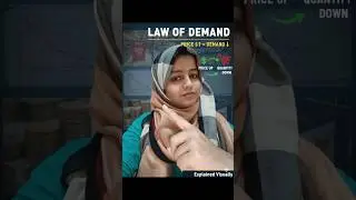 Law of Demand in 60s | Economics| Class 12| Stateboard | Commerce #youtubeshorts #boards2026