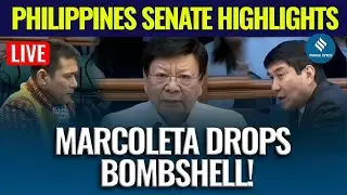 LIVE: Marcoleta SLAMS Raffy Tulfo | Tulfo Bill Under Fire! Philippines Senate Drama LIVE