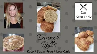 Dinner Rolls *Thanksgiving Menu Series * Episode 6  KETO BREAD