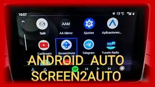 ANDROID AUTO SCREEN2AUTO 📲 (2020)