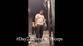 Day 2 Chest & Triceps Workout | Build Power, Shape & Strength 💥 | No Excuses