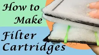 How to Make Homemade Filter Cartridges for Hang-On-Back Aquarium Filters