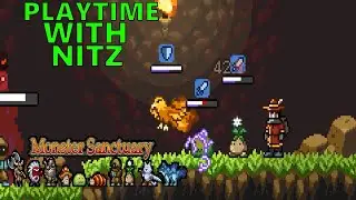 METROIDVANIA + POKEMON! (Monster Sanctuary Demo) (Playtime With Nitz)