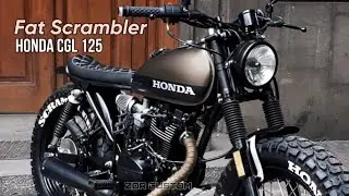 Honda CGL 125 | Fat SCRAMBLER by ZDR Customs