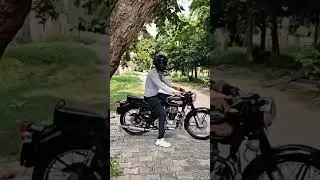 22 saal purani bullet... 😁⚡ #bullet #bulletlover #reelsinstagram #viralvideo