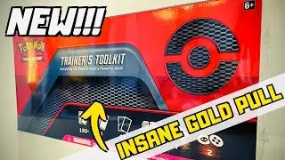 *NEW* Pokemon Trainer's Toolkit Opening! Best Gold Card Pulled!