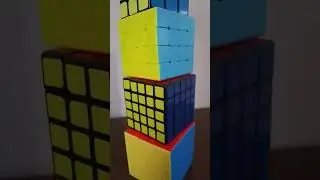 1&times;1-6&times;6 torre de cubos